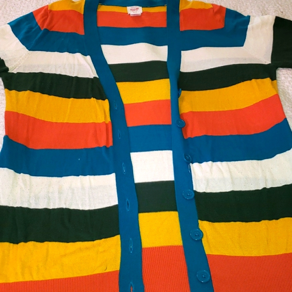 Stripped cardigan